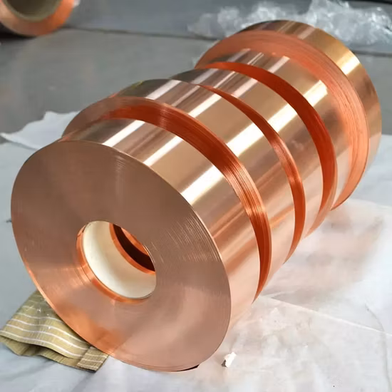 China High Quality C1100/C1020/C1220 Pure Copper Brass Copper Foil Strip